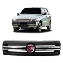 Grade Dianteira Fiat Uno 2006 2007 2008 2009 2010 + Emblema Grade Dianteira Fiat Uno 2006 2007 2008 2009 2010 + Emblema