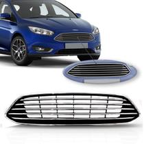 Grade Dianteira Friso Cromado Ford Focus 2016 2017 2018