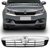 Grade Dianteira Grand Siena 2017/2019 c/Moldura Cromada