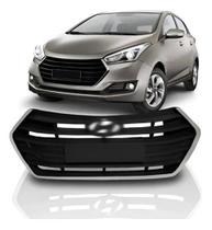 Grade Dianteira Hb20 Hatch 2018 Com Moldura Cromada Grade Dianteira Hb20 Hatch 2018 Com Moldura Cromada