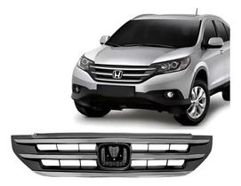 Grade Dianteira Honda Crv 2012 2013 2014 2015 Frisos Cromado Fosco Grade Dianteira Honda Crv 2012 2013 2014 2015 Frisos Cromado Fosco