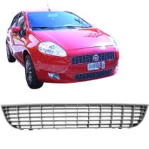 Grade Dianteira Inferior Central Fiat Punto 2007 2008 2009 2010 2011 2012 Preta Ou Cinza Grade Dianteira Inferior Central Fiat Punto 2007 2008 2009 2010 2011 2012 Preta Ou Cinza