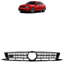 Grade Dianteira Jetta GLI 2015 2016 2017 Black Piano Friso Cromado Acabamento Liso Grade Dianteira Jetta GLI 2015 2016 2017 Black Piano Friso Cromado Acabamento Liso