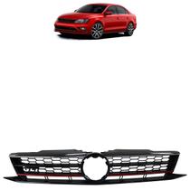 Grade Dianteira Jetta GLI 2015 2016 2017 Black Piano Friso Vermelho Acabamento Liso Grade Dianteira Jetta GLI 2015 2016 2017 Black Piano Friso Vermelho Acabamento Liso