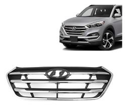 Grade Dianteira New Tucson Cromada 2017 2018 2019 Até 2022 Friso Cromado Grade Dianteira New Tucson Cromada 2017 2018 2019 Até 2022 Friso Cromado