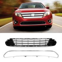 Grade Dianteira Partsmojo para Ford Fusion 2010-2012 com Acabamento Cromado Grade Dianteira Partsmojo para Ford Fusion 2010-2012 com Acabamento Cromado