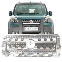 Grade Dianteira Superior Doblo Adventure Cromado 2010 2011 2012 2013 2014 2015 2016 2017