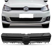 Grade Dianteira Vw Fox 2015/2018 Preto Brilhante C/Friso