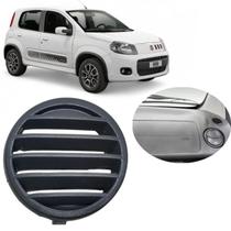 Grade Difusor Ar Lateral Painel Fiat Uno 2011 2012 2013 2014 Lado Direito Cinza Escuro Grade Difusor Ar Lateral Painel Fiat Uno 2011 2012 2013 2014 Lado Direito Cinza Escuro