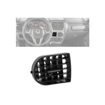 Grade Difusor Ar Painel Central Preto Filete Grafite Lado Esquerdo Palio Weekend Adventure Strada Adventure Working Trekiking Siena EL