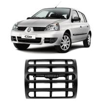Grade Difusor Saída de Ar Painel Clio 2000 a 2016 Preto