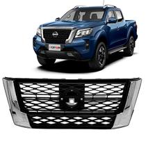 Grade Do Radiador Frontier 2021 2022 2023 C/Moldura Cromada