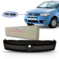 Grade Do Radiador Preta Palio Flex 2004 2005 2006 2007