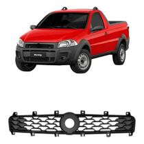 Grade do Radiador Strada Working Preta 2014 2015 2016 2017 2018 2019 2020