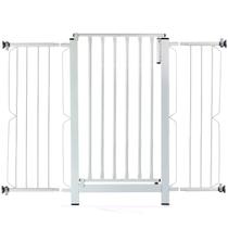 Grade e portão para cachorro bebê pet, vãos de 101cm a 105cm