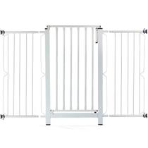 Grade e portão para cachorro bebê pet, vãos de 116cm a 120cm