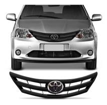 Grade etios 2012/16 preta + emblema Grade etios 2012/16 preta + emblema