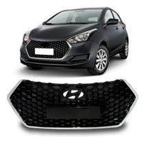 Grade Externa Hb20 2018 2019 2020 Hatch sedan Preta Com Friso Grade Externa Hb20 2018 2019 2020 Hatch sedan Preta Com Friso