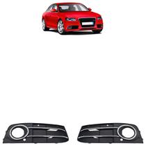 Grade Farol de Milha Auxiliar A4 S-Line 2009 A 2012 Com Furo