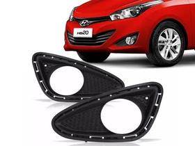 Grade Farol De Milha Hb20 Hatch E Sedan 12 13 14 15 Com Furo