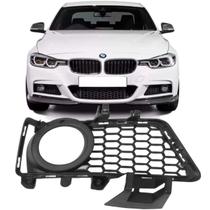 Grade Farol Milha Bmw 320i 328i M Sport 2015 À 2018 Direito Grade Farol Milha Bmw 320i 328i M Sport 2015 À 2018 Direito