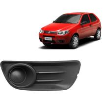 Grade Farol Milha Parachoque Palio 10 Sem Furo Le Cinza