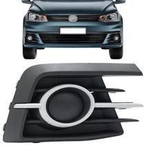 Grade Farol Milha Parachoque Voyage G7 2016 2017 Sem Furo Prata