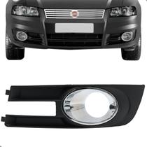 Grade Farol Milha Stilo 2008 2009 2010 2011 2012 Aro Cromado Com Furo Grade Farol Milha Stilo 2008 2009 2010 2011 2012 Aro Cromado Com Furo