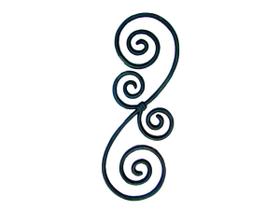 Grade Ferro Fundido Espanhola Sacada Varanda Escada 74x26cm Grade Ferro Fundido Espanhola Sacada Varanda Escada 74x26cm