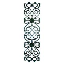 Grade Ferro Fundido Ramada Estreita Sacada Varanda 77X20Cm Grade Ferro Fundido Ramada Estreita Sacada Varanda 77X20Cm