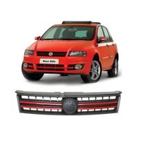 Grade fiat stilo friso vermelho 2008 2009 2010 2011