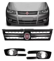 Grade Fiat Stilo Molduras Milhas 2007 08 09 10 2011 Cromado Grade Fiat Stilo Molduras Milhas 2007 08 09 10 2011 Cromado