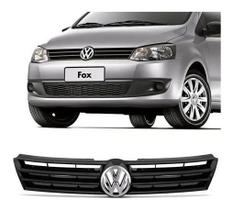 Grade fox 2010/14 preta + emblema
