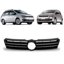 Grade Fox Spacefox 2010 A 2014 Preto C/ Friso Cromado Grade Fox Spacefox 2010 A 2014 Preto C/ Friso Cromado