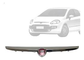 Grade Friso Moldura Bigode Fiat Punto 2013 2014 15 2016 2017 Cromada Com Emblema Grade Friso Moldura Bigode Fiat Punto 2013 2014 15 2016 2017 Cromada Com Emblema
