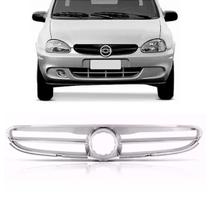 Grade Frontal Corsa Classic 2003+ Cromada - Sem Emblema