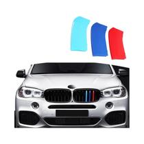 Grade Frontal para BMW X1 X2 X3 X4 X5 X6 X7 - Kit 3 Peças Cromadas