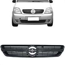 Grade Frontal Radiador Meriva 2002 2003 2004 2005 2006 Dianteira Preta