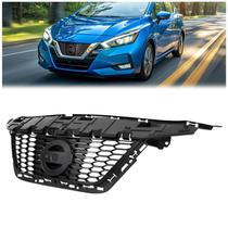 Grade frontal superior KUAFU para Nissan Versa 2020-2022 - Preto Grade frontal superior KUAFU para Nissan Versa 2020-2022 - Preto