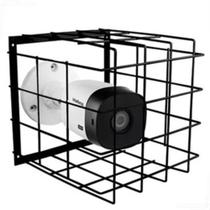 Grade Gaiola metálica de protecao para camera ( preta) Cftv segurança, lampada, dome, bulett