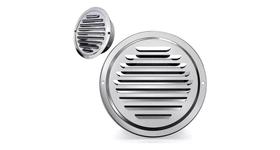 Grade Grelha De Ventilação Redonda Em Inox Com Tela 150mm Itc