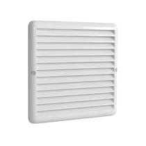 Grade Grelha Externa 25 X 25 p/ Coifa Exaustor Duto Fixa Sem Colarinho Acabamento Sicflux S2525