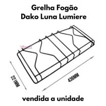 Grade Grelha Trempe Fogão Dako Luna Lumiere 4 Bocas