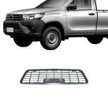 Grade Hilux Cabine Dupla 2015 a 2018 dianteiro preto - 7079 Grade Hilux Cabine Dupla 2015 a 2018 dianteiro preto - 7079
