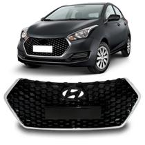 Grade Hyundai Hb20 2018 2019 2020 Hatch/Sedan Friso Cromo Grade Hyundai Hb20 2018 2019 2020 Hatch/Sedan Friso Cromo