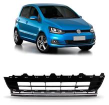 Grade Inferior Central Preta Friso Cromado Fox 2015 A 2022