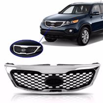 Grade Kia Sorento 2011 2012 Cromada Grade Kia Sorento 2011 2012 Cromada