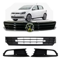 Grade Kit Parachoque Moldura Milha Gol Voyage G6 2012 A 2015 - Preta Grade Kit Parachoque Moldura Milha Gol Voyage G6 2012 A 2015 - Preta