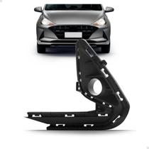 Grade lateral parachoque dianteiro para hyundai hb20 2020 até 2021 com furo