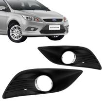 Grade Lateral Parachoque Focus 2009 A 2013 Com Furo